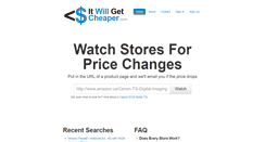 Desktop Screenshot of itwillgetcheaper.com